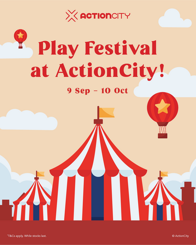 It's a party festival at ActionCity!