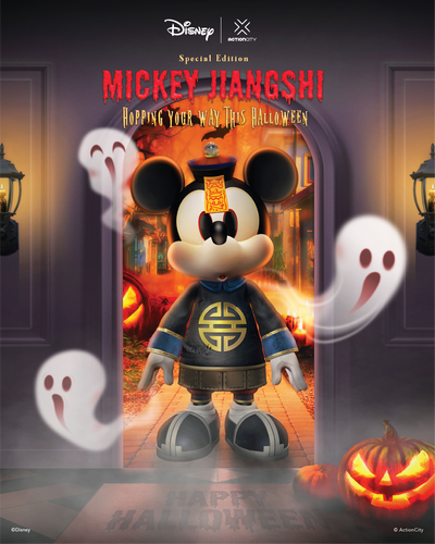 Disney x ActionCity’s Mickey Jiangshi by Daniel Yu, Local Artist