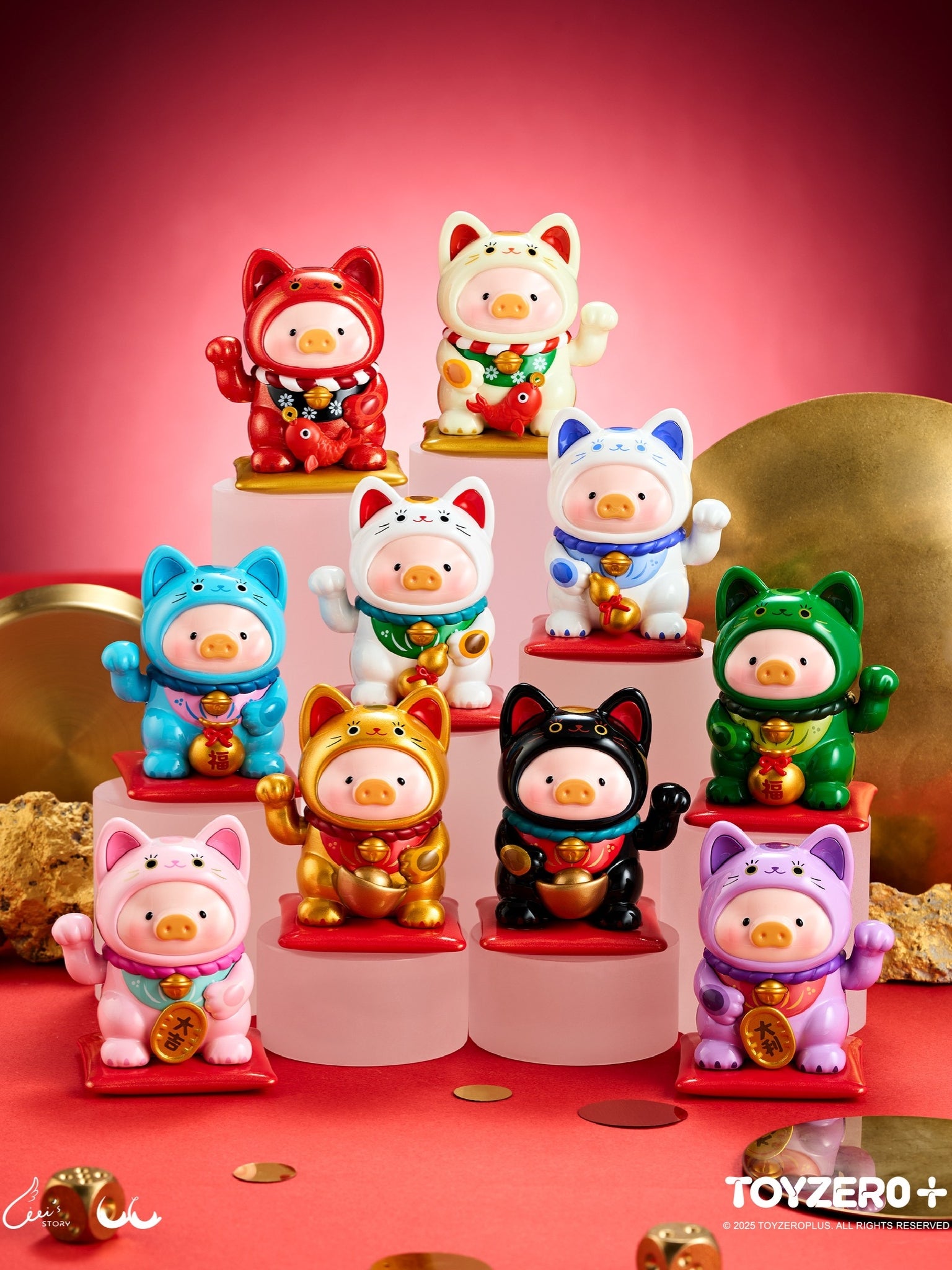 LuLu the Piggy - Lucky Cat Series Blind Box – ActionCity