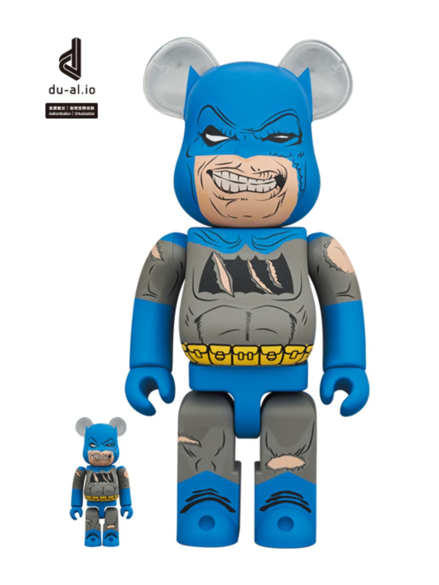 Bearbrick BATMAN (TDKR:The Dark Knight Triumphant) 100% & 400