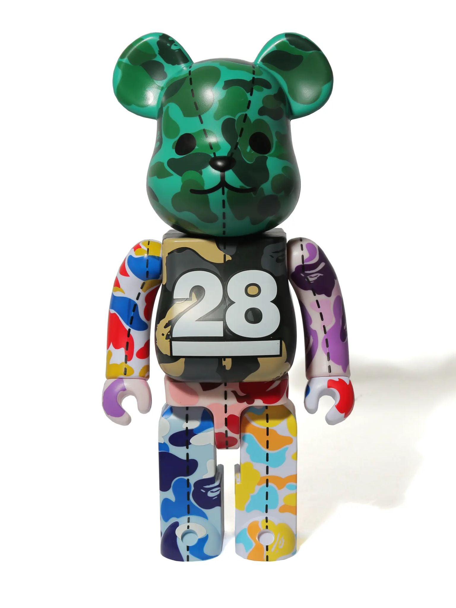 BAPE(R) CAMO 28TH ANNIVERSARY MULTI 400％ Bearbrick Bape(R) Camo 28th Anniversary Multi 400% #4 – ActionCity