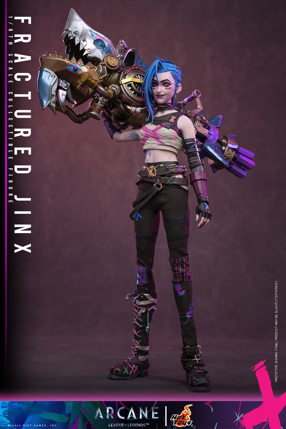 Pre-Order] TMS183 – Arcane - 1/6th scale Fractured Jinx