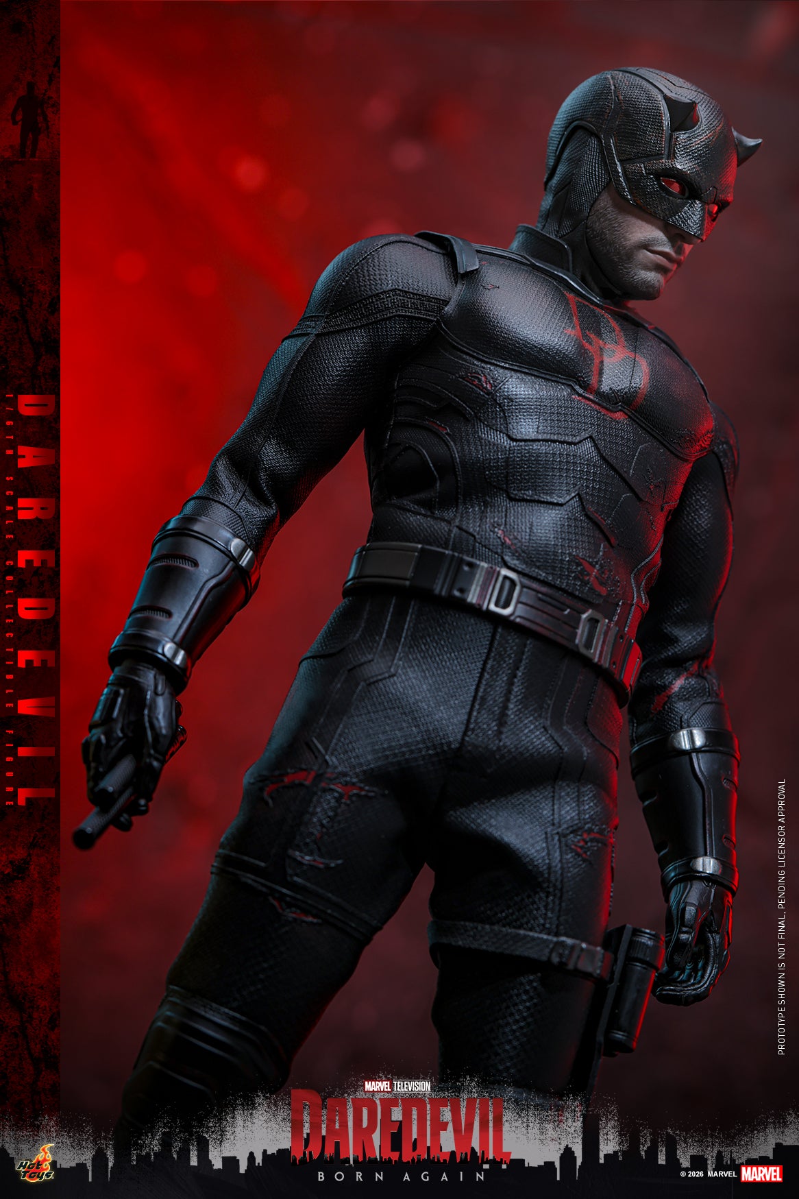 ホットトイズ HOT TOYS デアデビル Daredevil Pre-Order] TMS186 – Daredevil Born Again (Season 2) - 16th scale