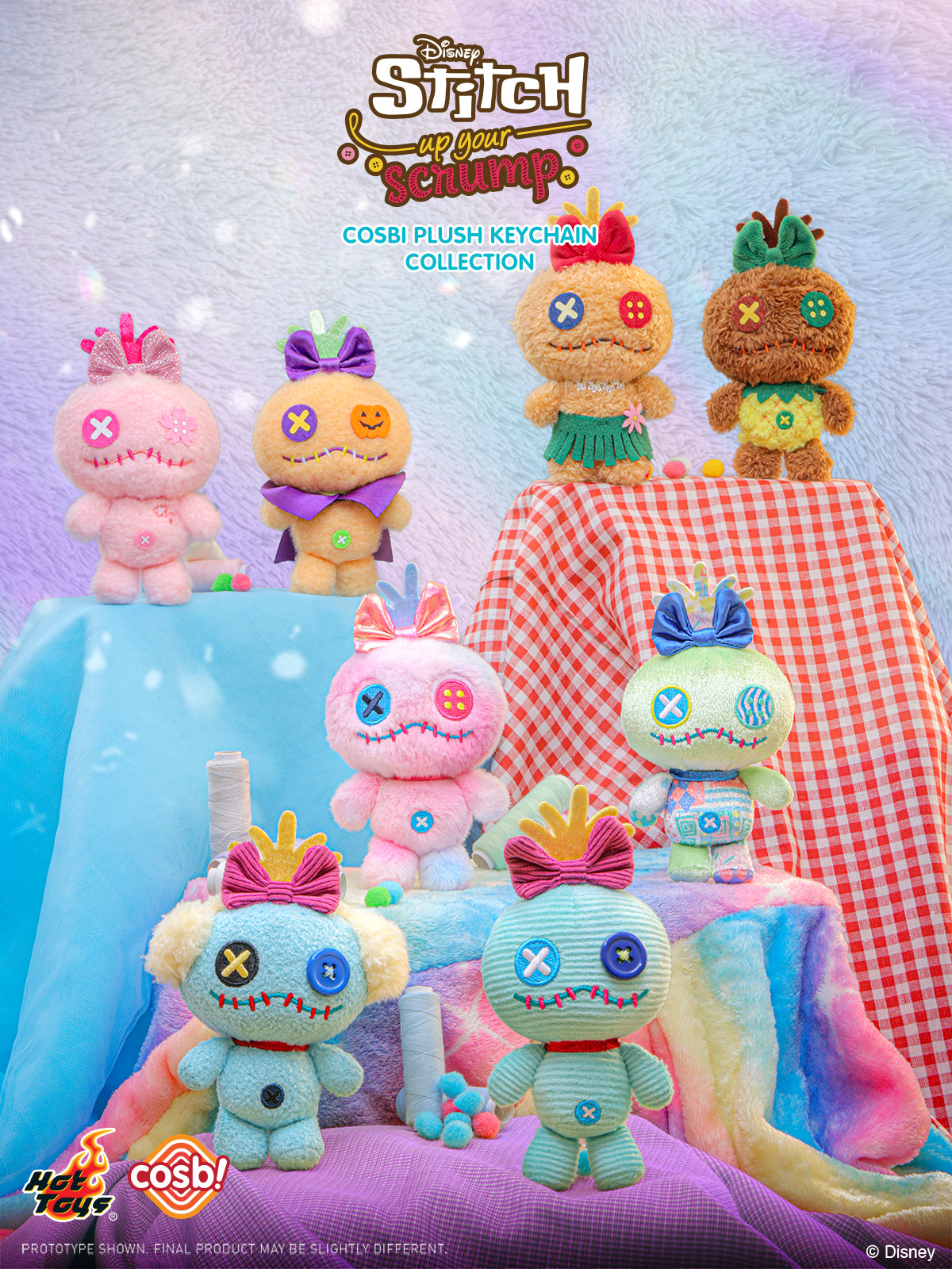 Pre-Order] PPLU110N – Stitch - Stitch up Your Scrump Cosbi Plush