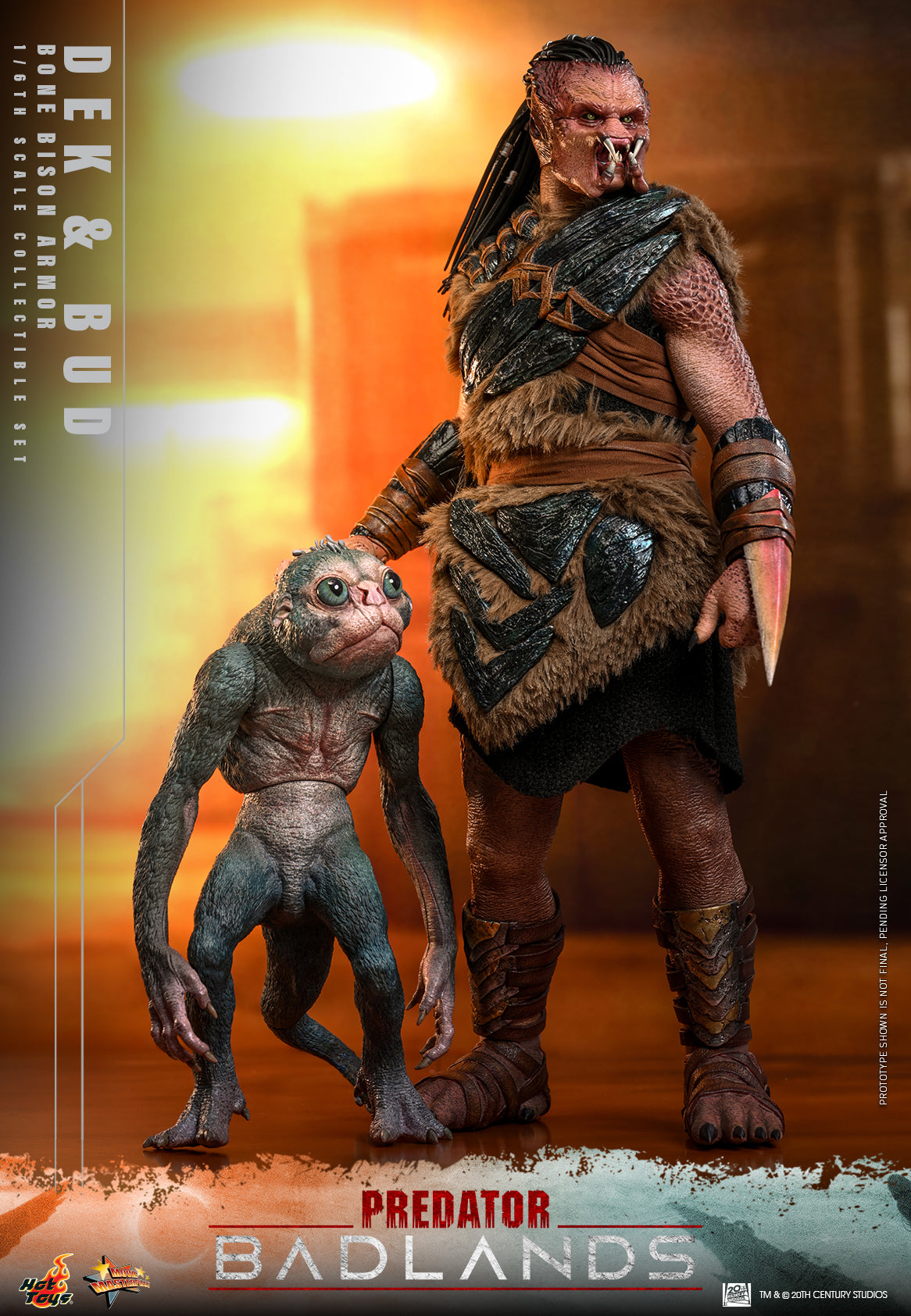 Pre-Order] MMS873 – Predator: Badlands - 1/6th scale Dek (Bone