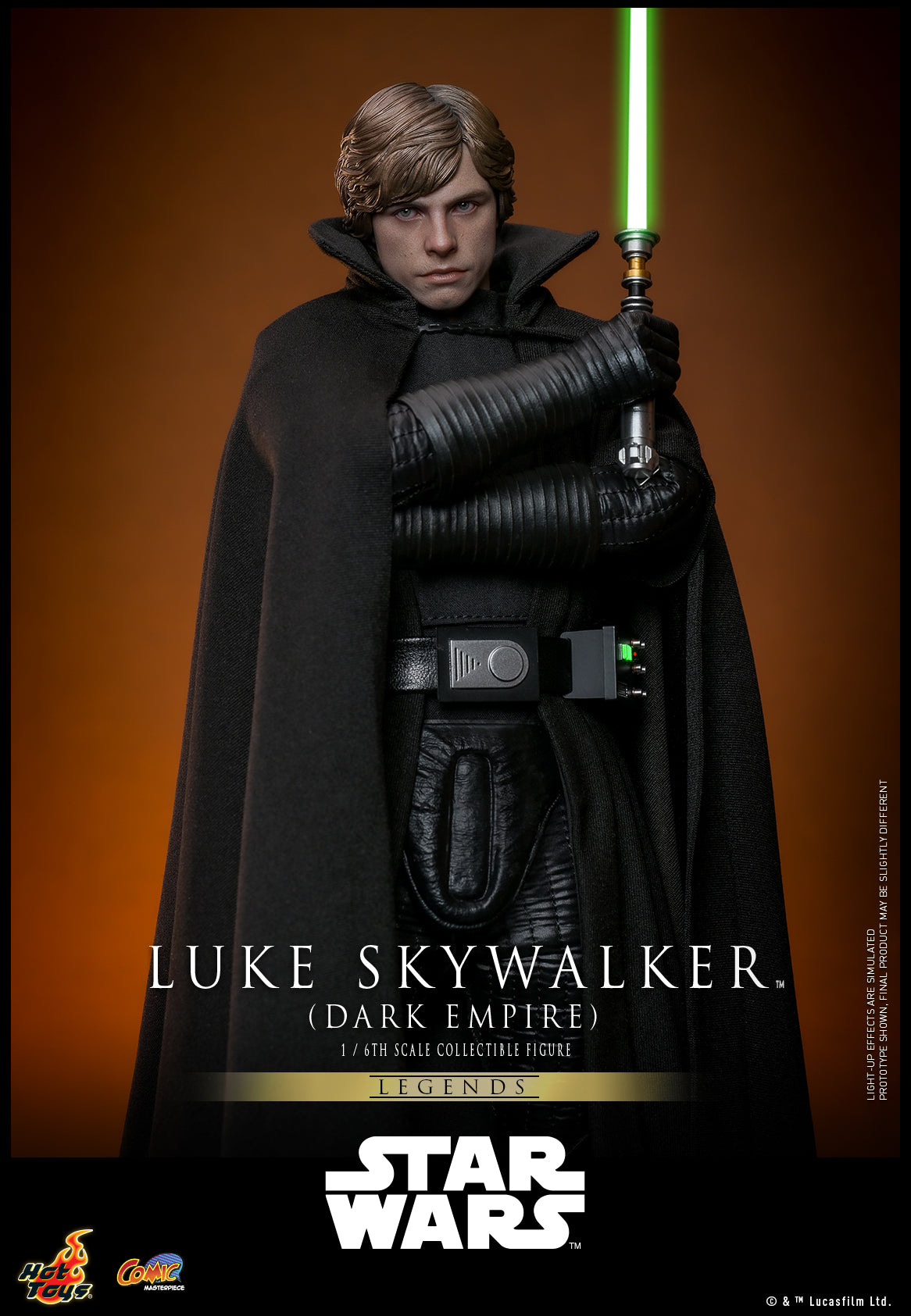 CMS019B – Star Wars- 1/6th scale Luke Skywalker (Dark Empire) Collecti