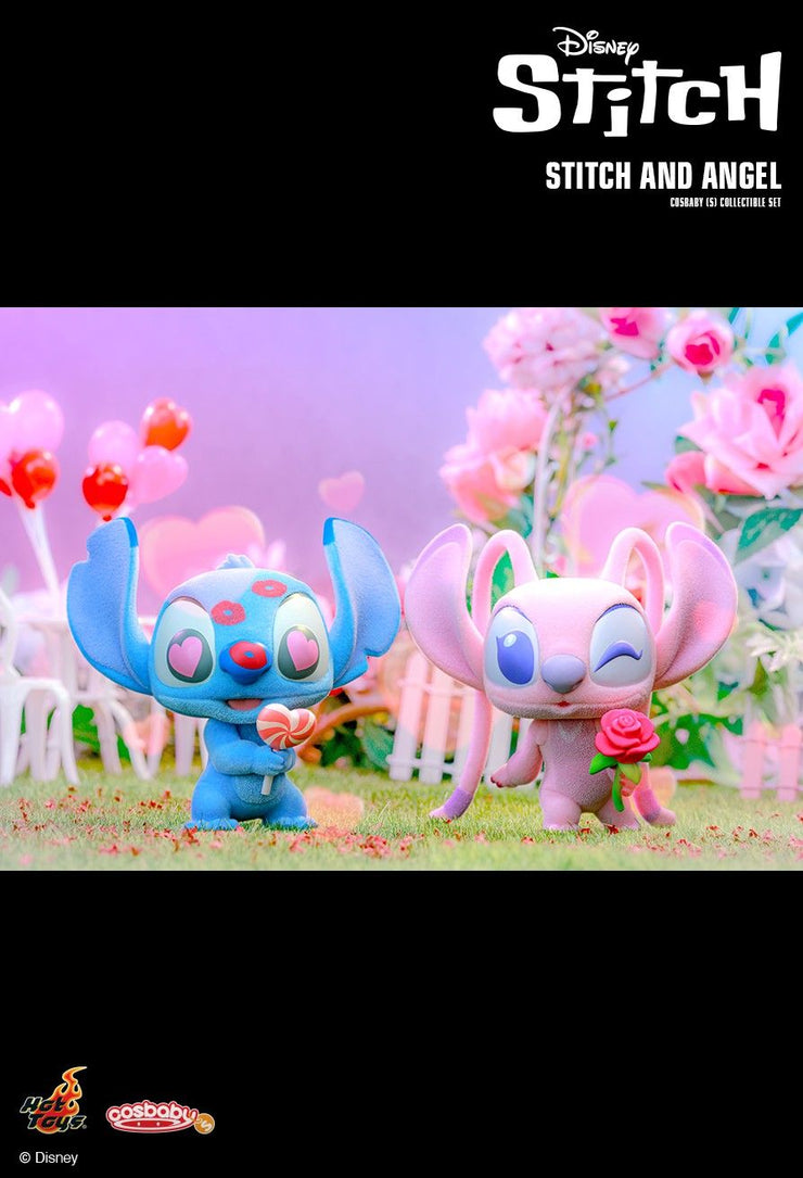 COSB1073 - Stitch and Angel Cosbaby (S) Collectible Set