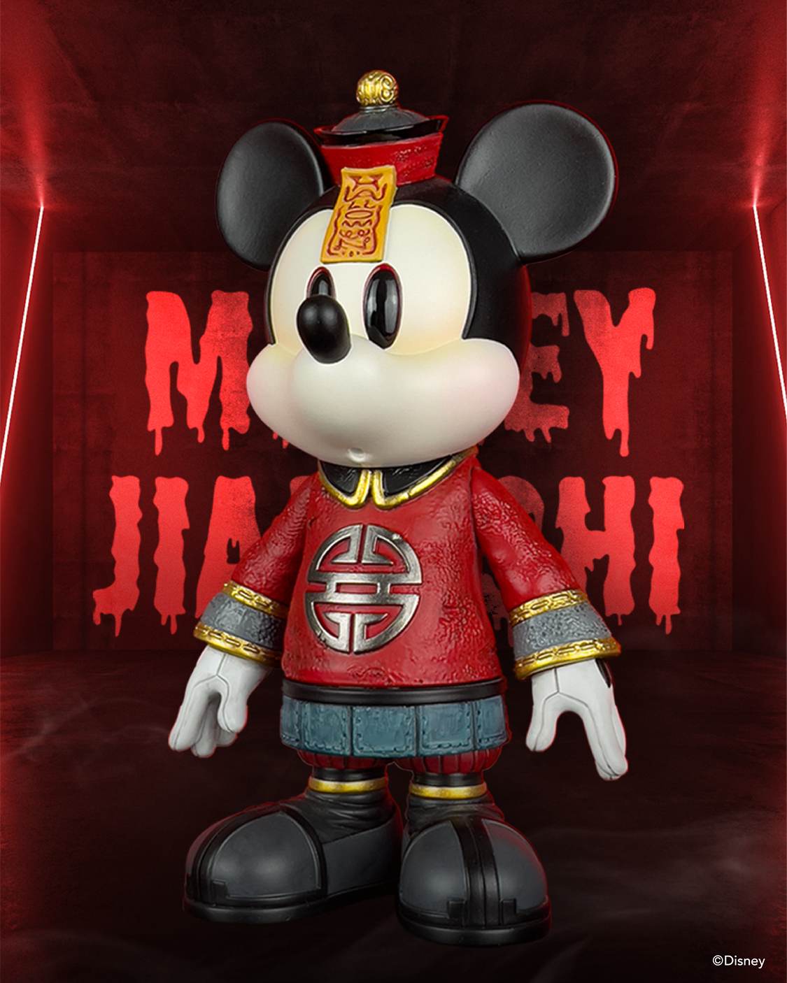 彫刻・オブジェ Walt Disney showcase collection Mickey Jiangshi Scarlet by Disney x ActionCity