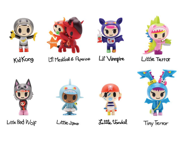 ActionCity Live: tokidoki Little Terrors - Case of 12 Blind Boxes - ActionCity