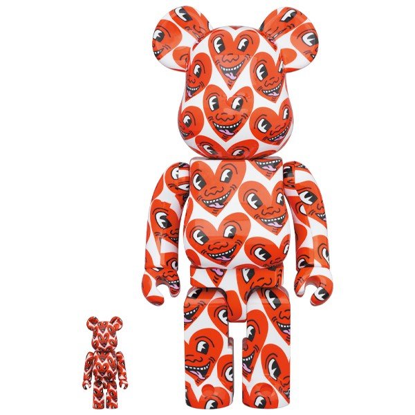 BE@RBRICK Keith Haring #6 100% & 400% – ActionCity