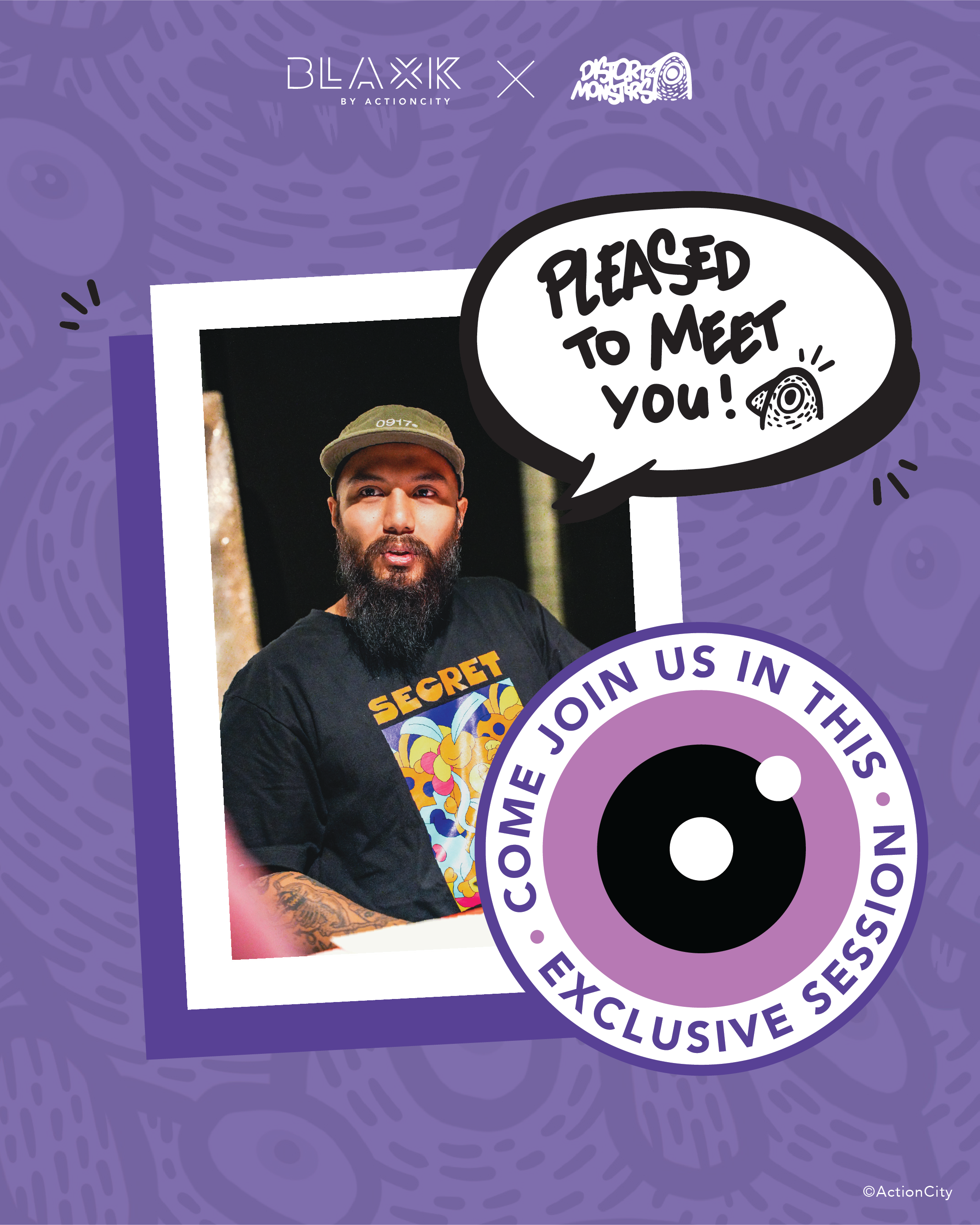 MONSTERS IN THE CITY Exhibition by Distort Monsters