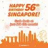 Celebrate Singapore's 56th Birthday at ActionCity Online!