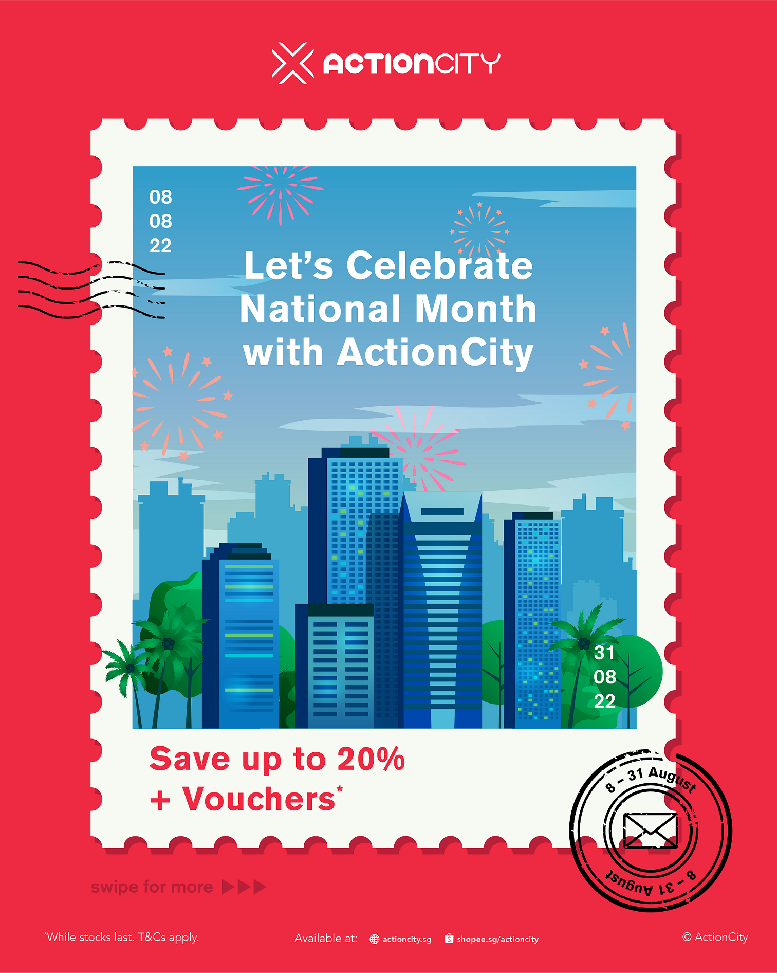 Celebrate Singapore's 57th National Day with us!