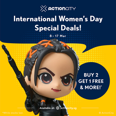 [Promotion] Celebrate International Women's Day with ActionCity!