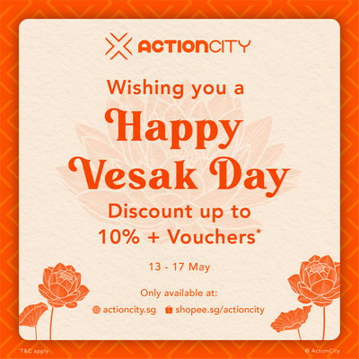 Pamper yourself with our Vesak Day deals!