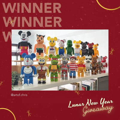 Congratulations to ActionCity's #bearbrickhomesg winner!