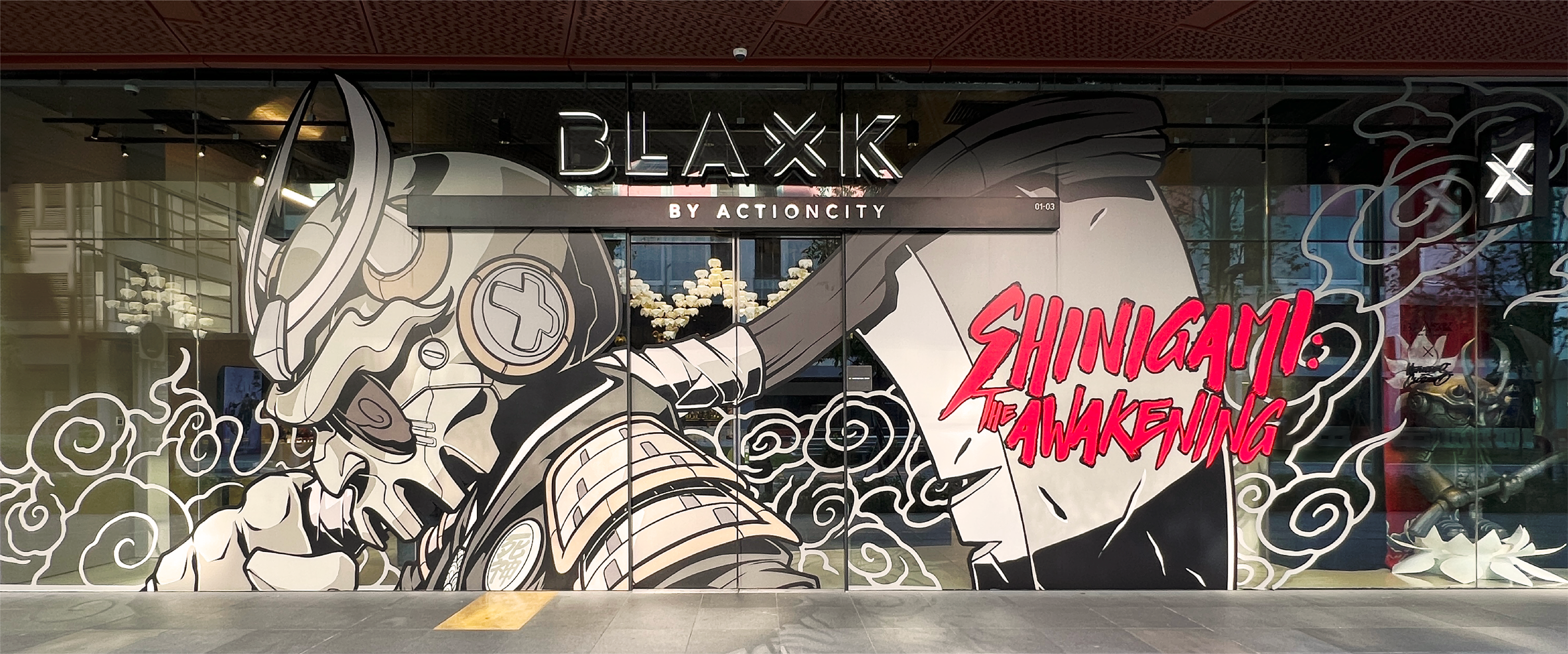 SHINIGAMI: THE AWAKENING EXHIBITION by Wetworks and Clogtwo