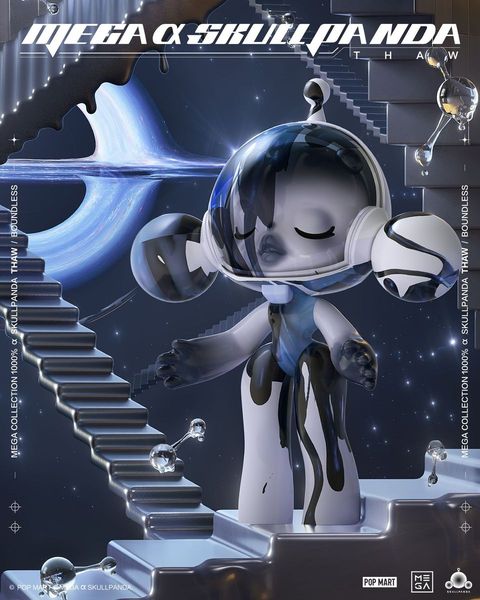 [Draw to Pre-order] MEGA Skullpanda Thaw 1000%