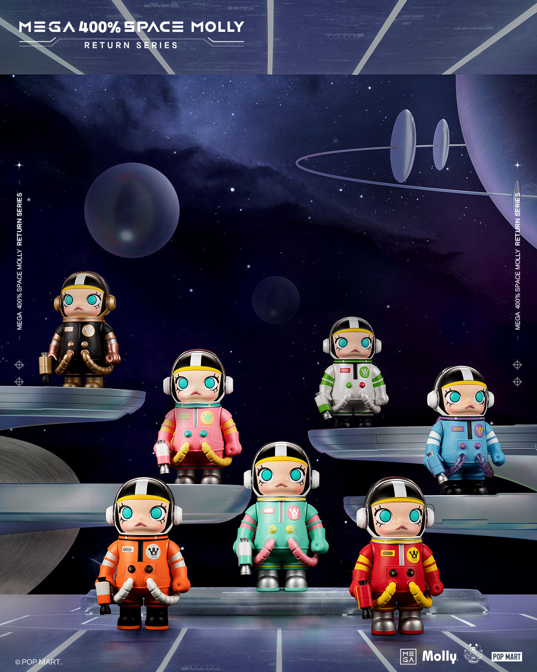 [Draw to Purchase] Mega 400% Space Molly Return Series