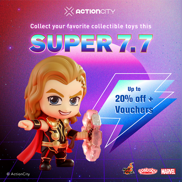 Enjoy big savings with us during our 7.7 celebration