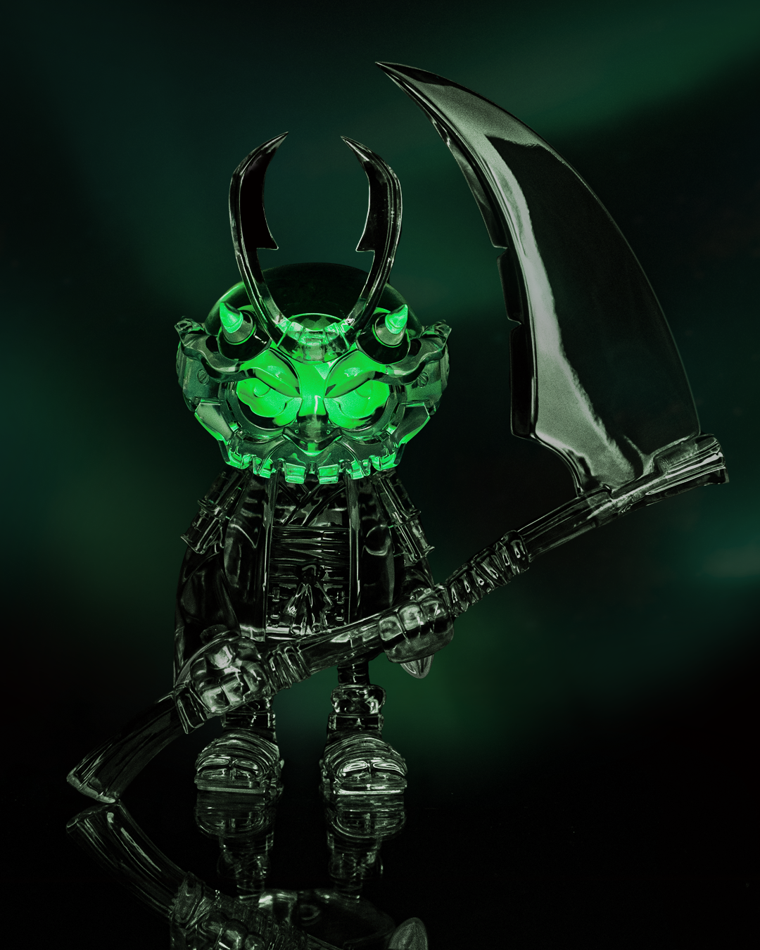 [Draw to Pre-order] Shinigami: The Awakening - BLAXK Lotus (Green Glow)