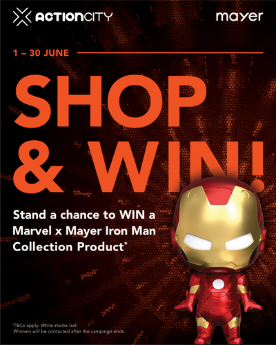 Shop & Win at our Hot Toys Pop Up!