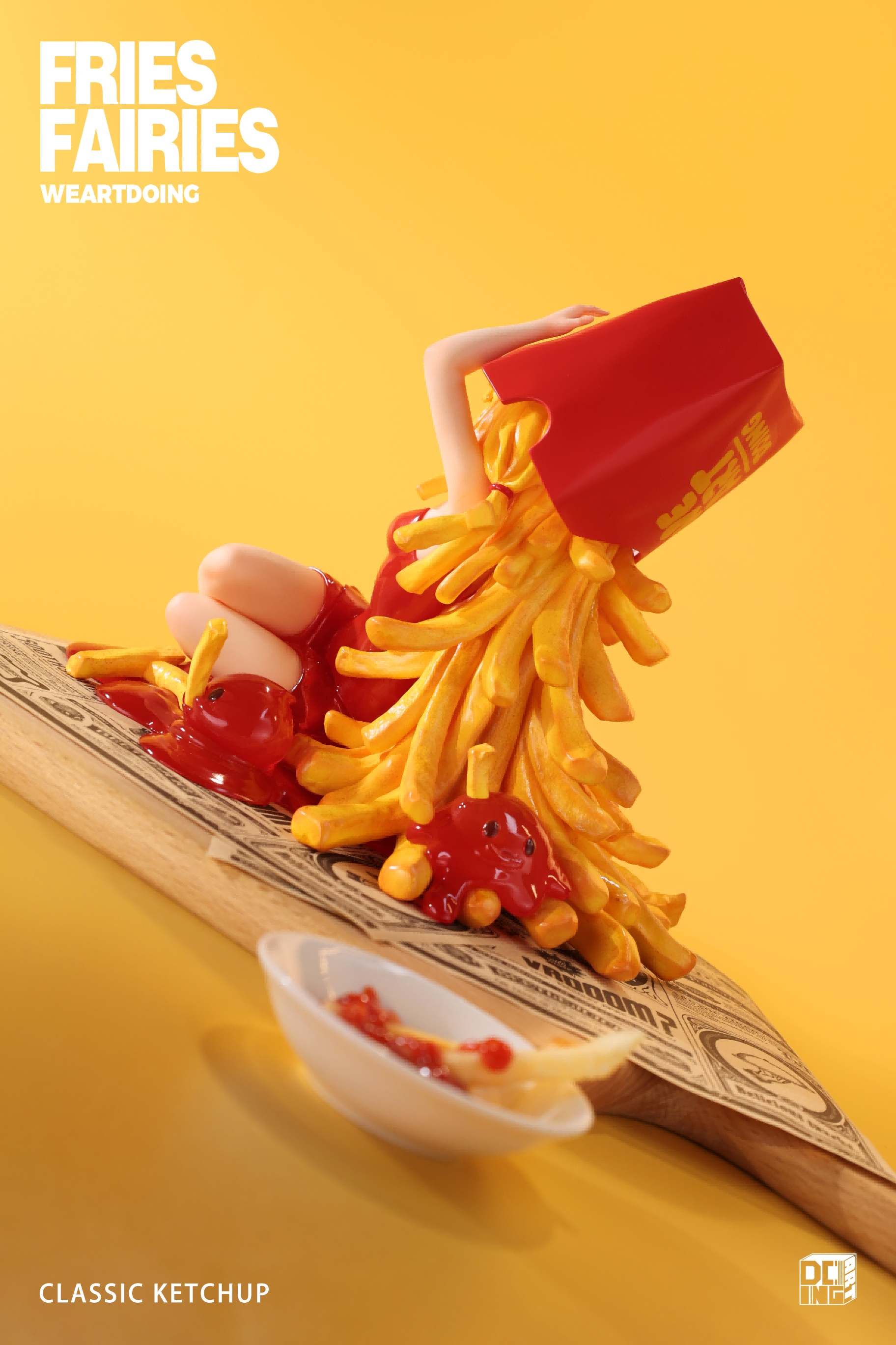 [Pre-Order] Sleeping Beauty-Fries Fairies-Classic Ketchup