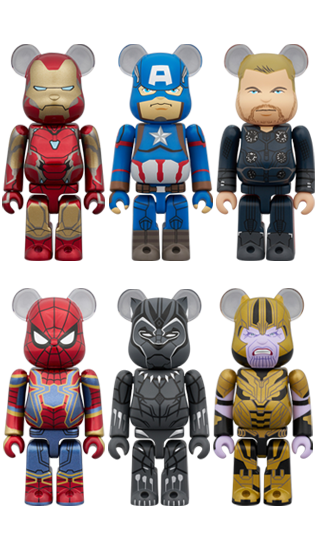 BE@RBRICK Chase Marvel #1 Blind Box