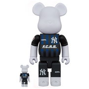 BE@RBRICK FCRB x New York Yankees 100% & 400%