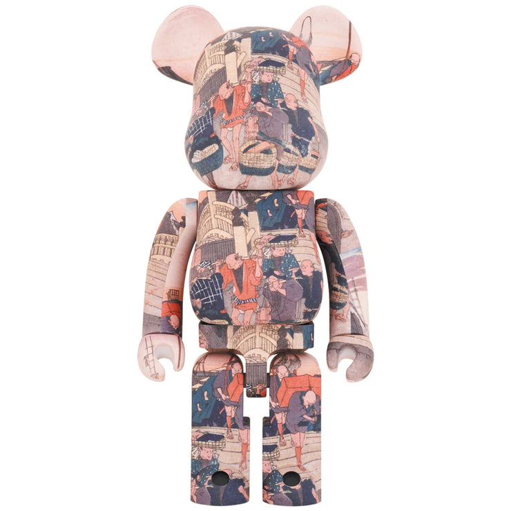 BE@RBRICK Utagawa Hiroshige "The 53 stations of the Tokaido-Nihonbashi" 1000%