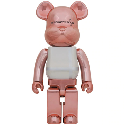 BE@RBRICK Medicom Toy Plus Pink Gold Chrome Ver. 1000%