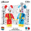 BE@RBRICK Tofu Set 1000% (Set of 2)