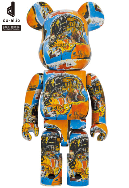 BE@RBRICK Jean-Michel Basquiat 