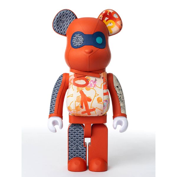 PINEL x KONGO x BE@RBRICK 1000%-ORANGE/INDIGO(ASK)