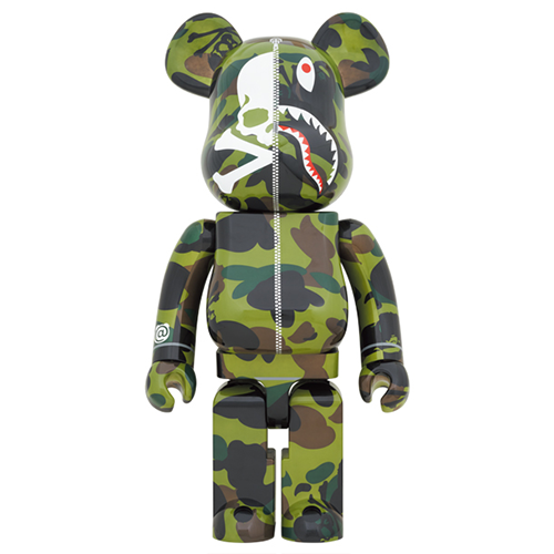 BE@RBRICK Mastermind Vs BAPE(R) 1000% (Green)