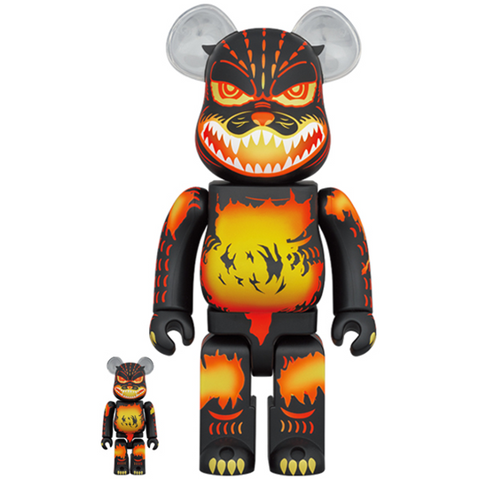 BE@RBRICK Godzilla vs Destoroyah 100% & 400%