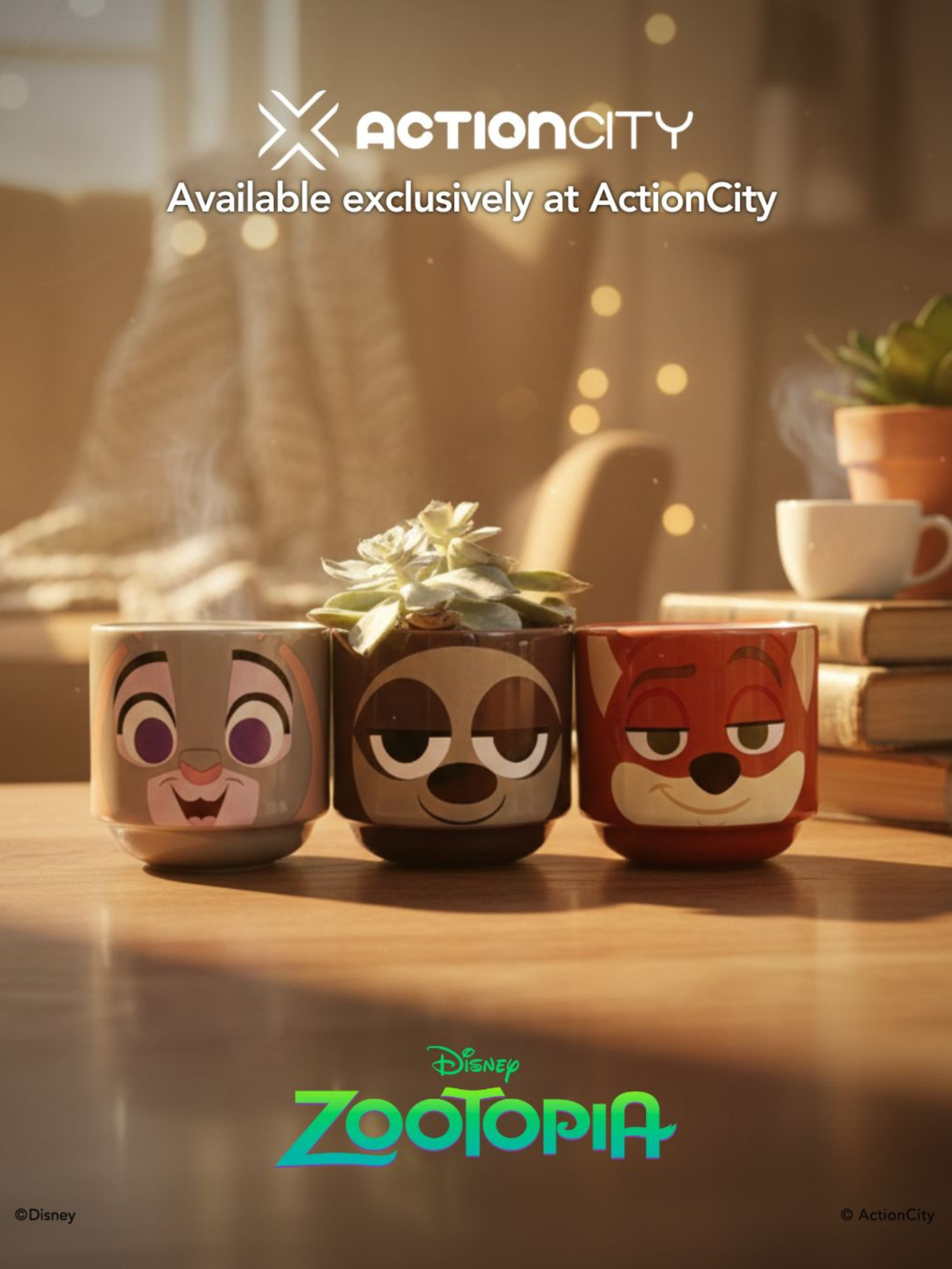 [Pre-Order] Disney Zootopia Tiny Things Stacking Cups