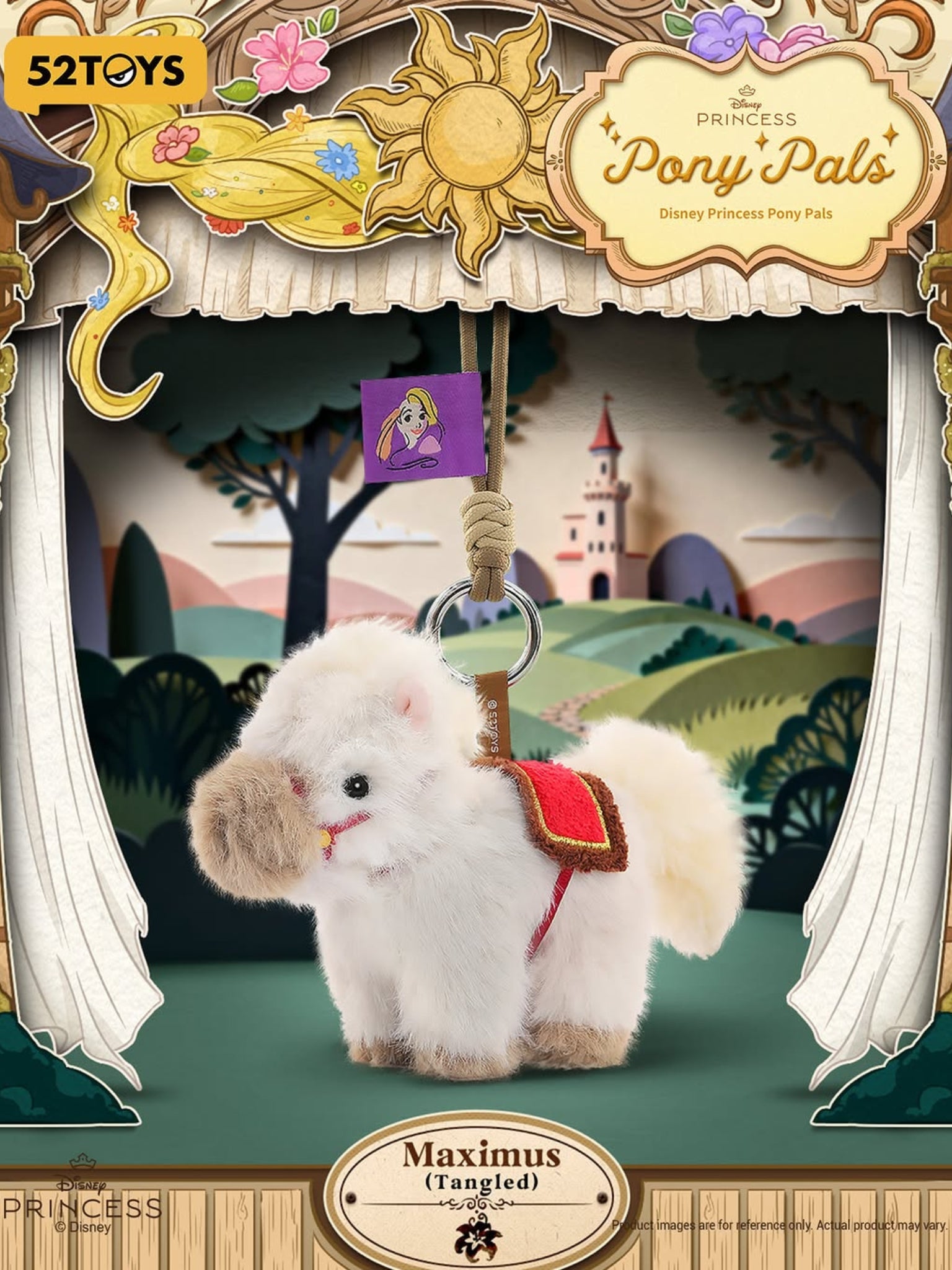 Disney Princess Pony Pals Series Plush Keychain - ActionCity