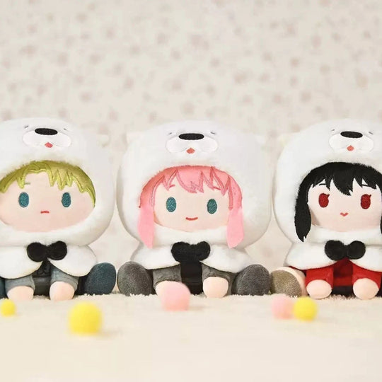 SPY×FAMILY - Sitting in a Row Series Plush Keychain Blind Box