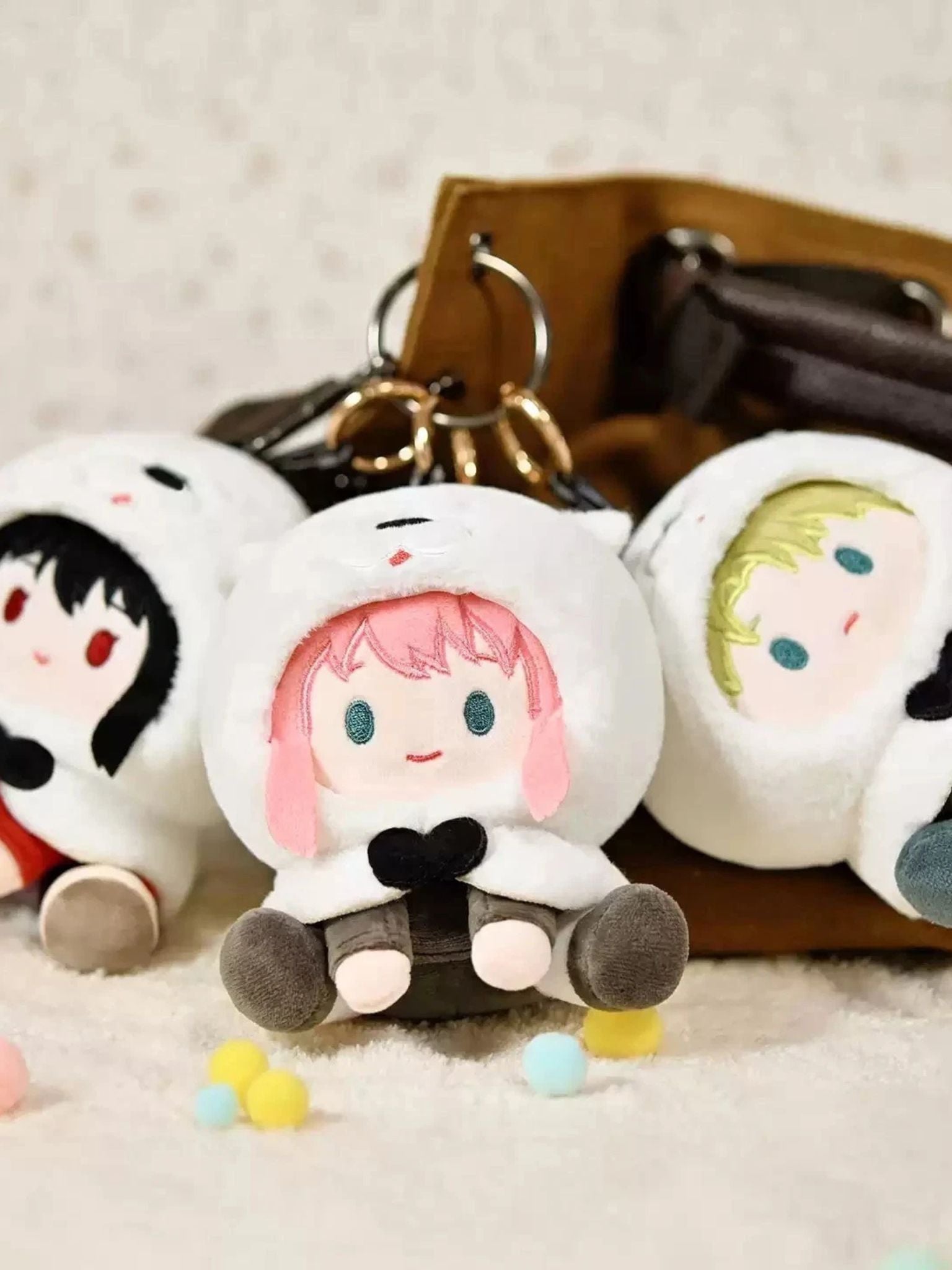 SPY×FAMILY - Sitting in a Row Series Plush Keychain Blind Box