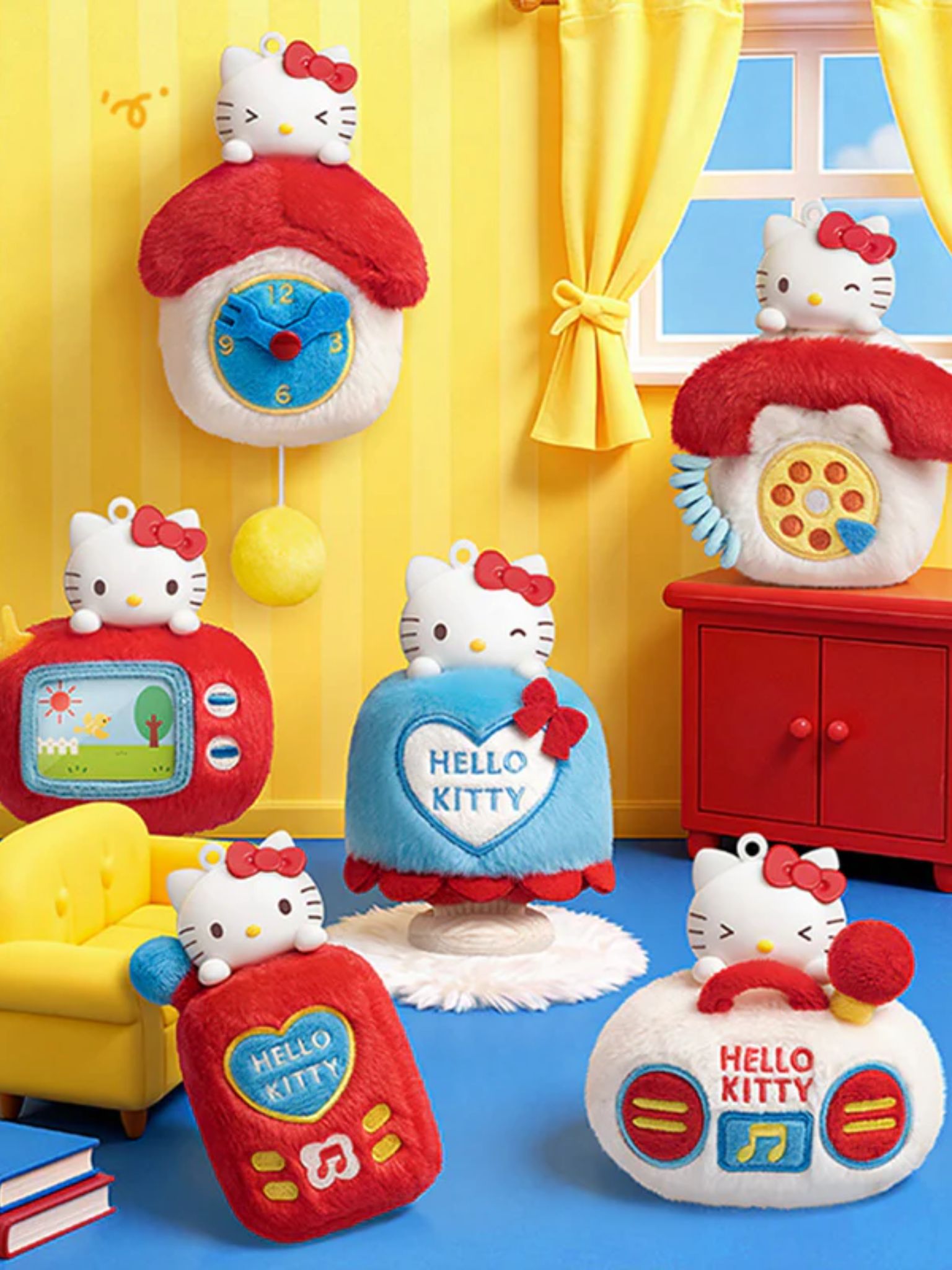HelloKitty Fun Household Aromatherapy Plush Keychain Blind Box – ActionCity