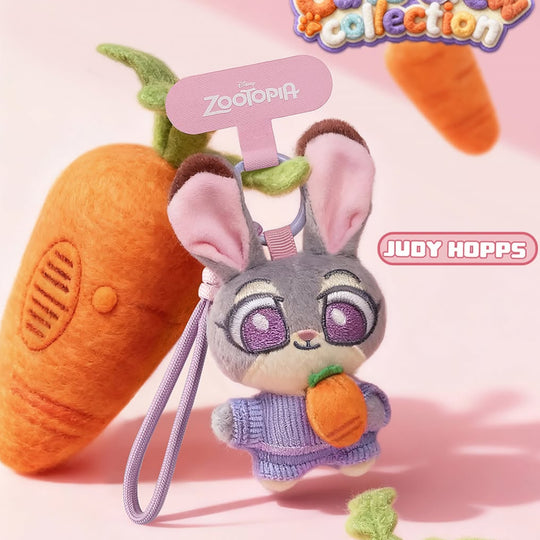 Zootopia Cute Crew Collection Plush Phone Strap Blind Box