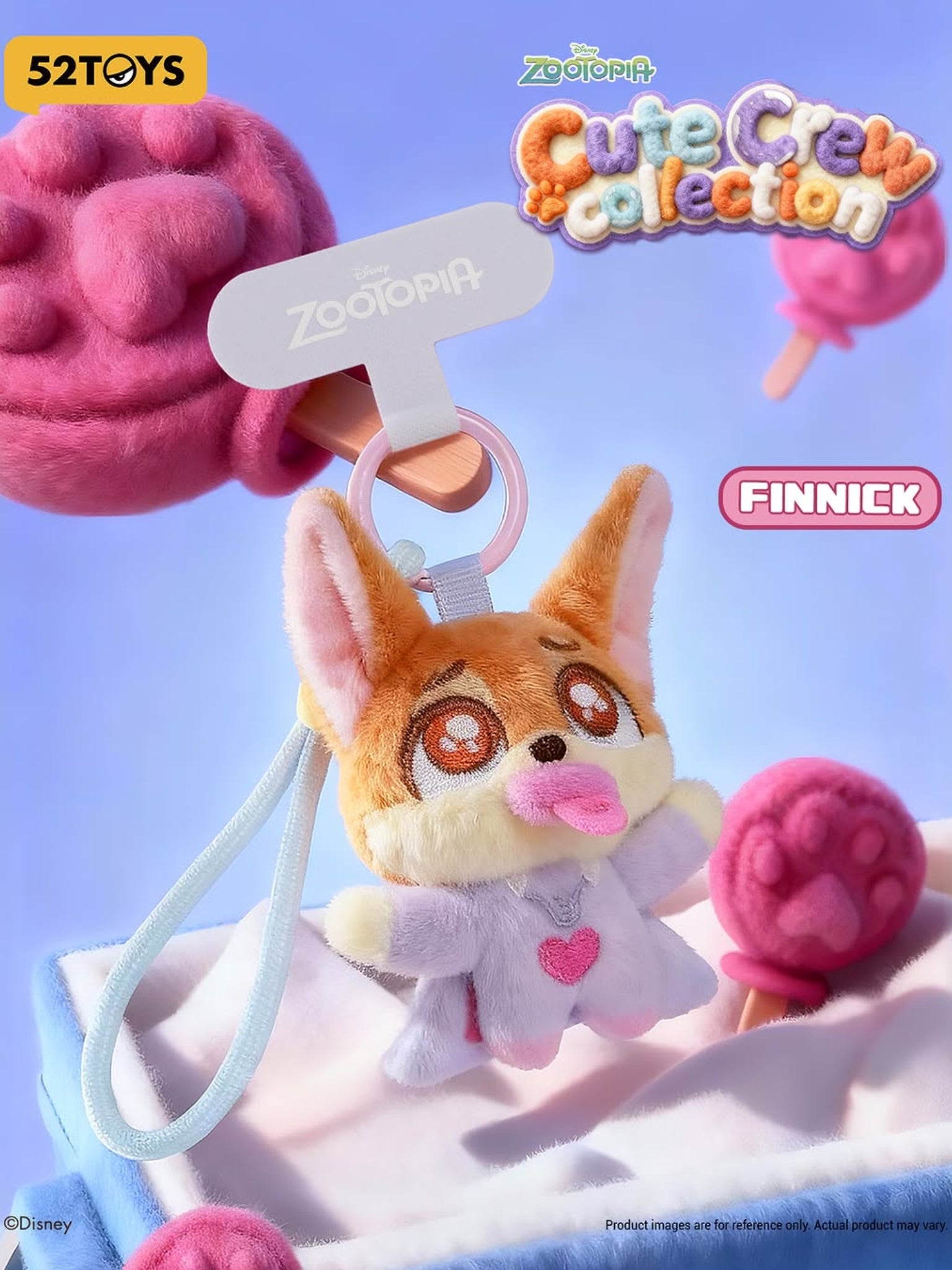 Zootopia Cute Crew Collection Plush Phone Strap Blind Box – ActionCity