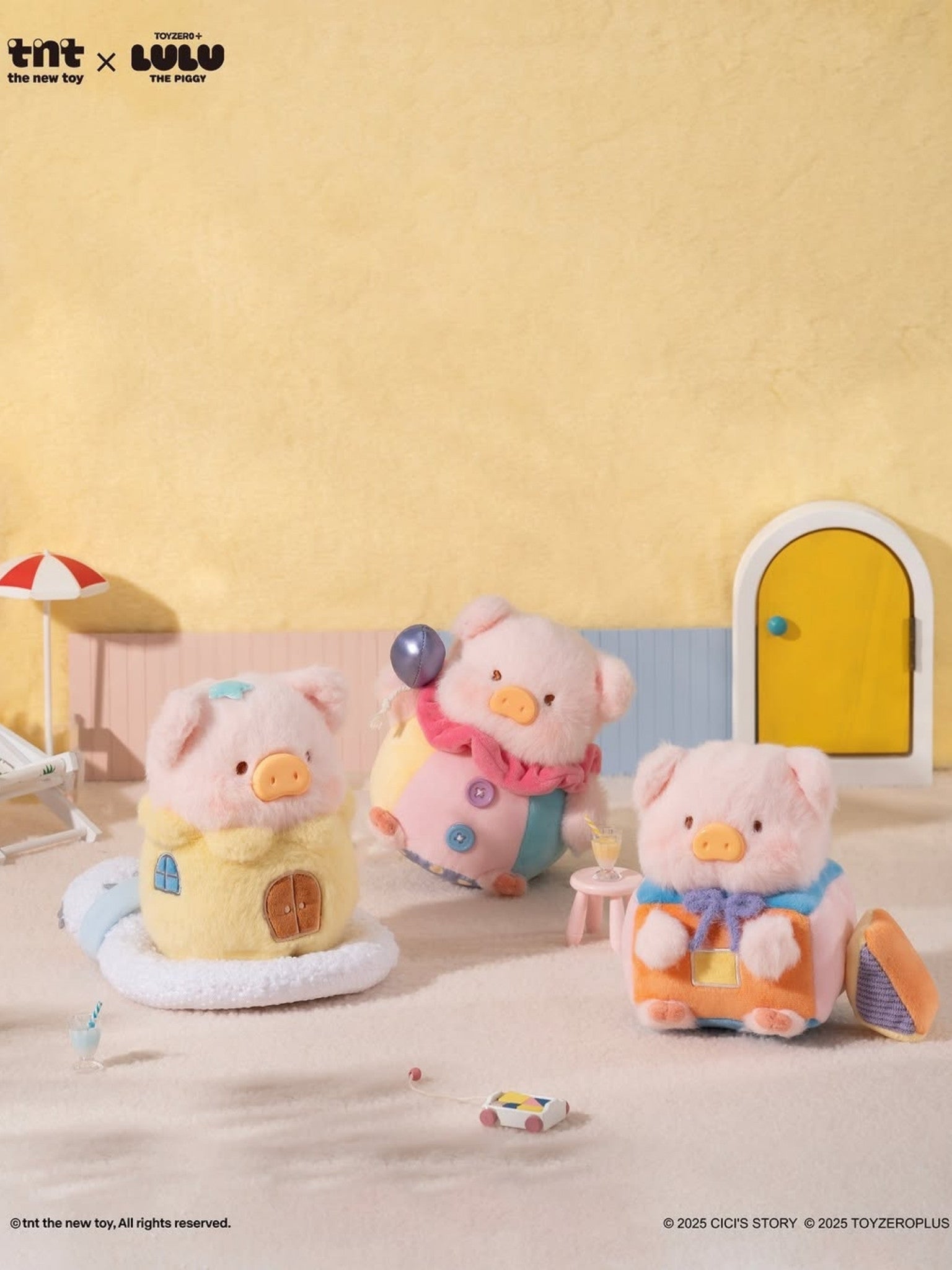 LuLu the Piggy Come Play Series Plush Pendant – ActionCity