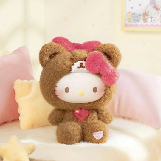 Hello Kitty Teddy Pajamas Series Vinyl Plush Blind Box