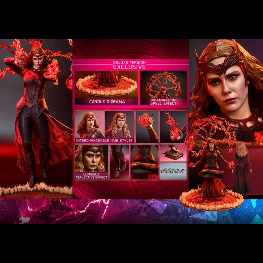 MMS653 - Doctor Strange in the Multiverse of Madness - 1/6th scale The Scarlet Witch Collectible Figure (Deluxe Version)