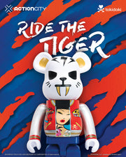 tokidoki BE@RBRICK 1000% (Electric Tiger)