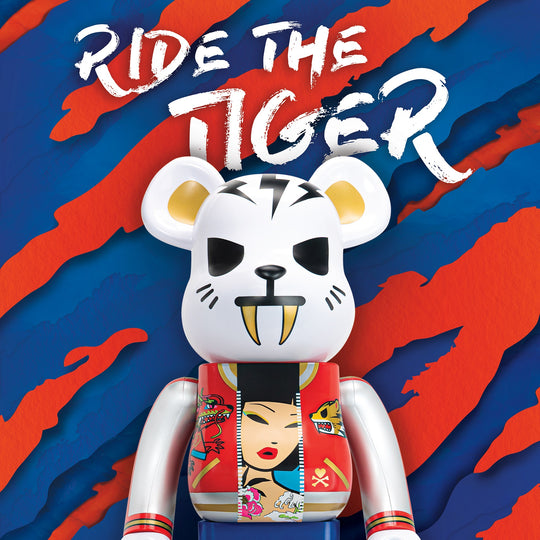 tokidoki BE@RBRICK 1000% (Electric Tiger)