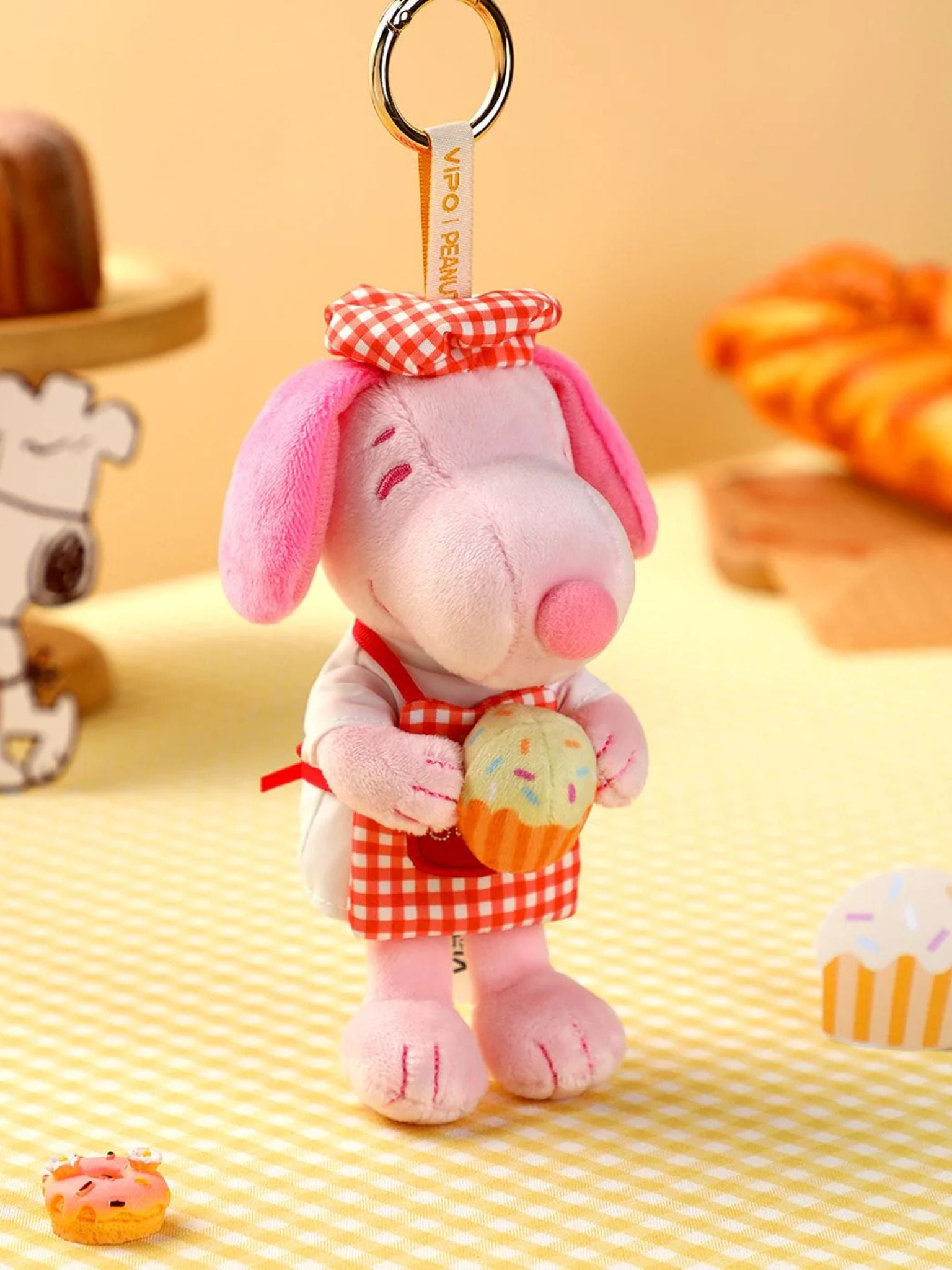 VIPO x Peanuts Bakery Plush Keychain Blind Box - ActionCity