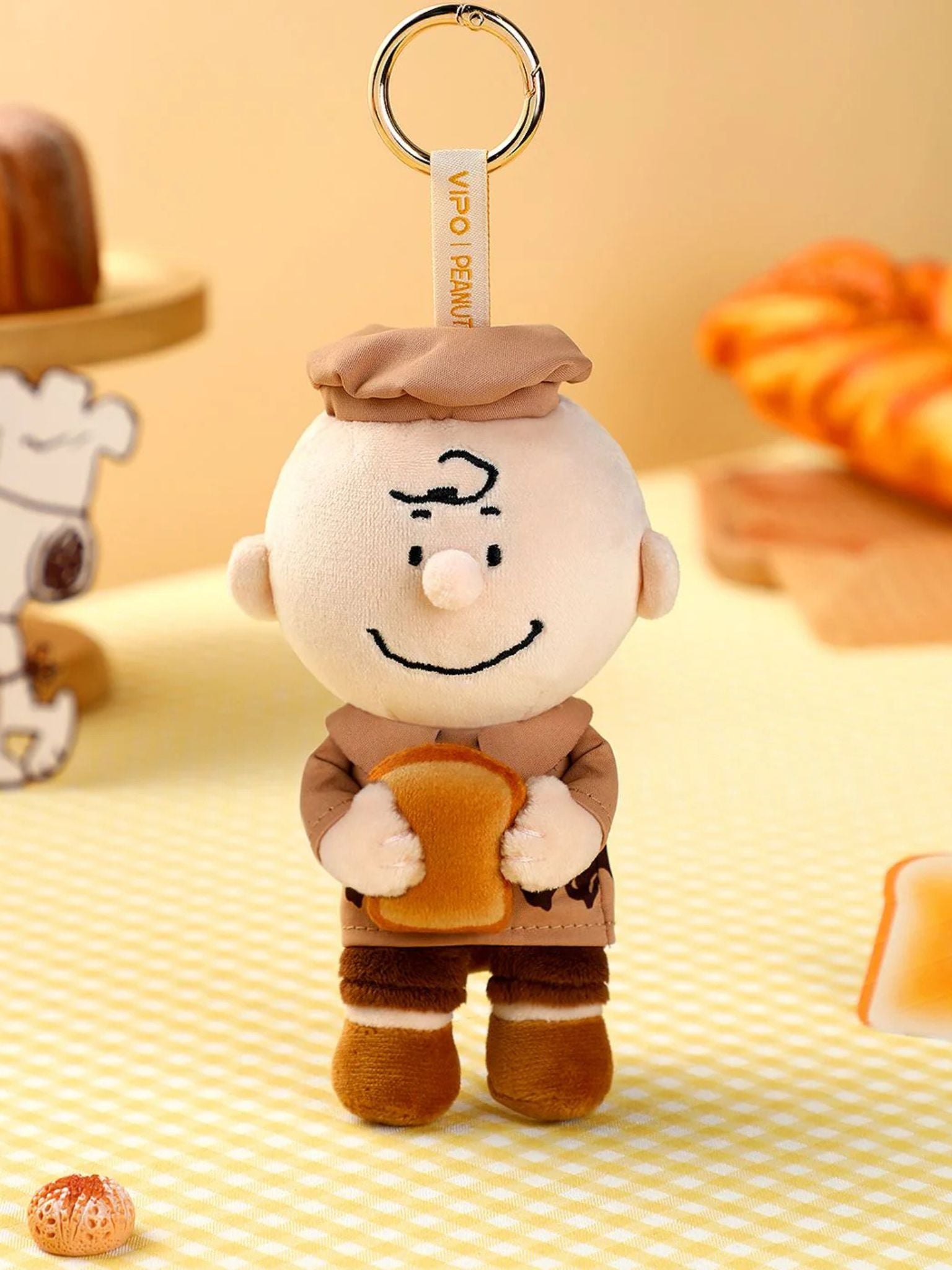 VIPO x Peanuts Bakery Plush Keychain Blind Box - ActionCity